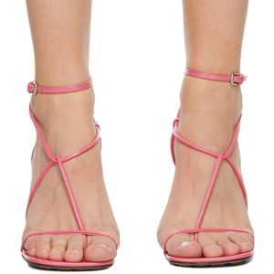 Bottega Veneta Strappy Pink Sandals